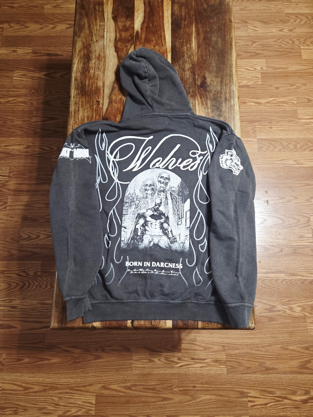 Darc Sport/Batman 'Darc Rises' 1 Of 500 Rare Pullover Hoodie. Size Medium
